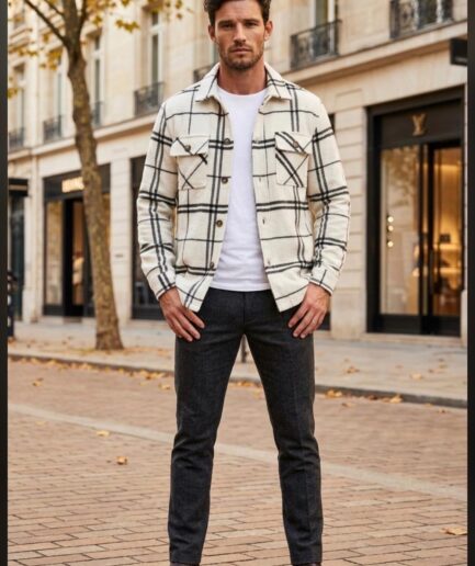 CAMPERA TARTAN